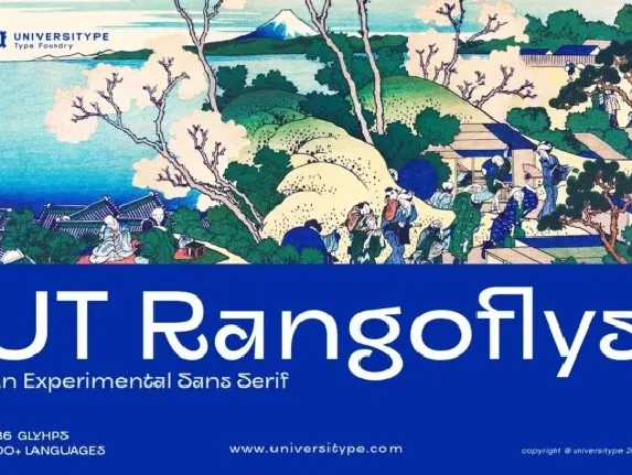 UT Rangoflys font