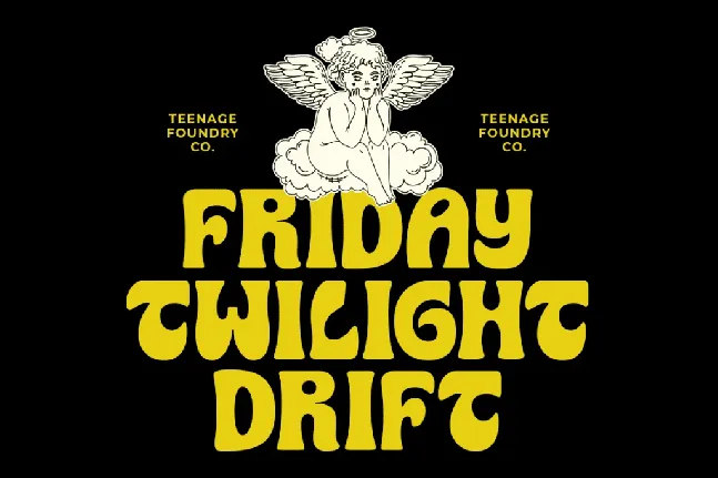 Teenage Delight font