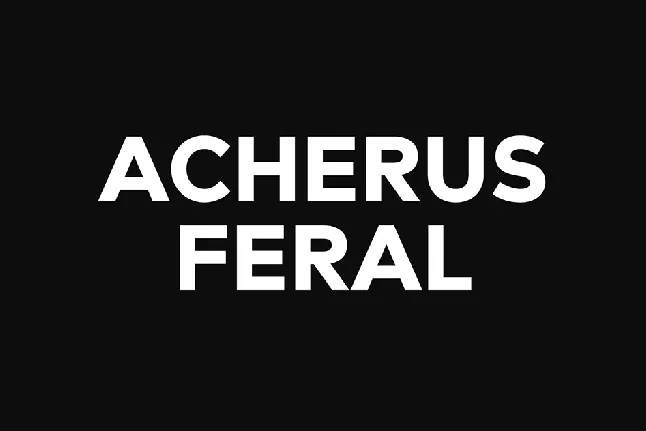 Acherus Feral font