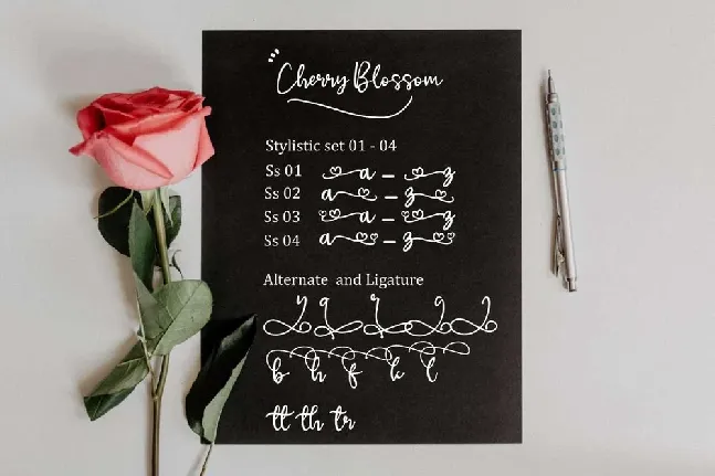 Cherry BlossomFont font