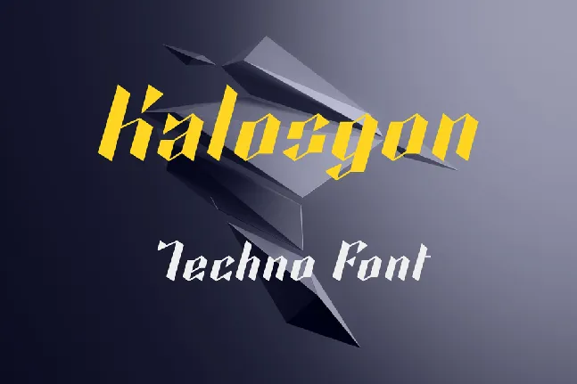 Kalosgon font