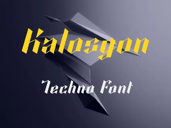 Kalosgon font