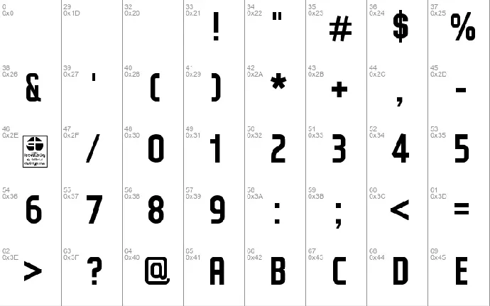 WOX~Modelist font