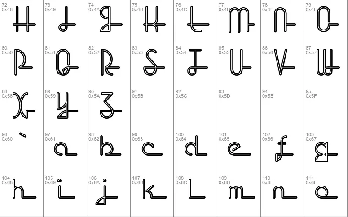 LostWages font