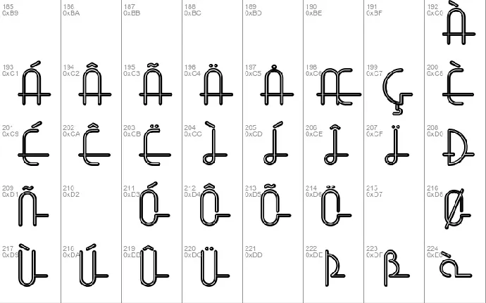 LostWages font