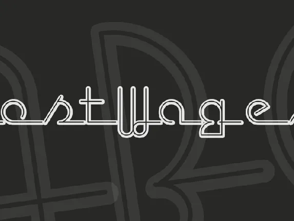 LostWages font