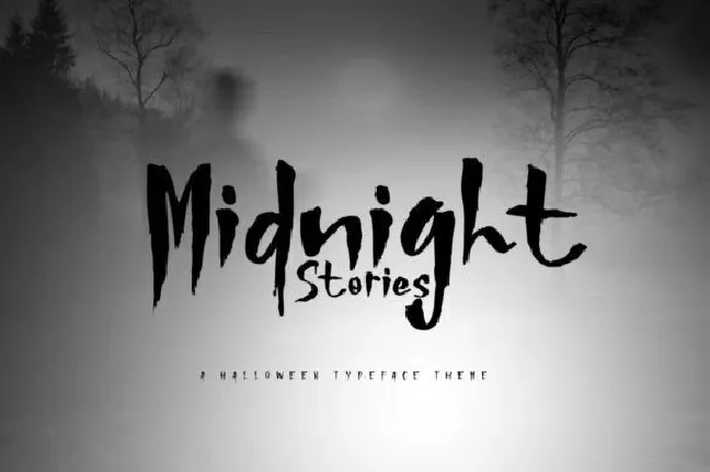 Midnight Stories font