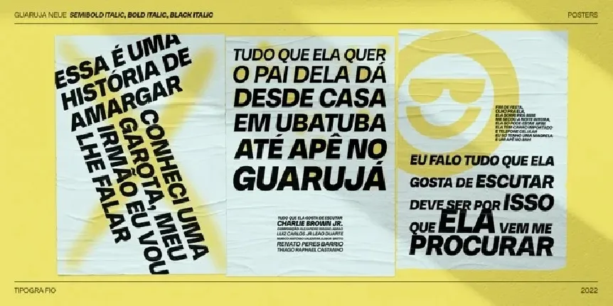 Guaruja Neue font