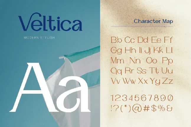 Veltica font