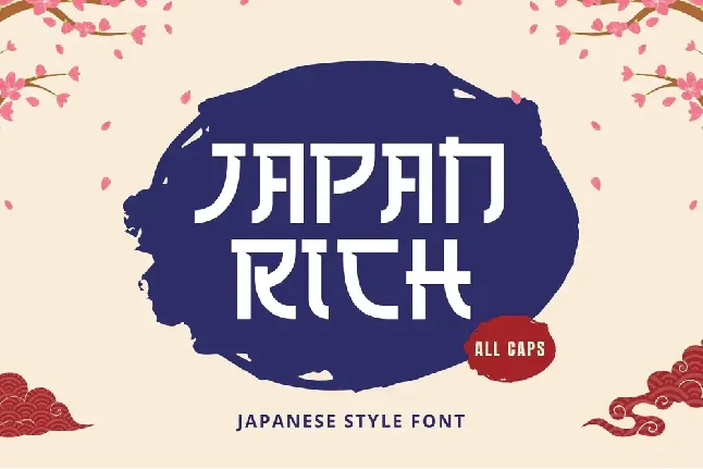 Japan Rich font