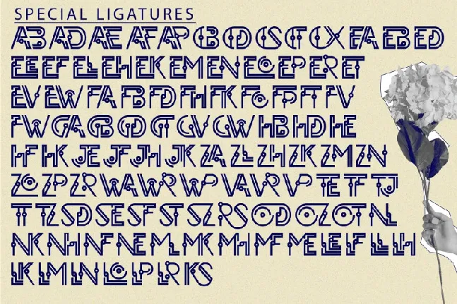 Centers Section font