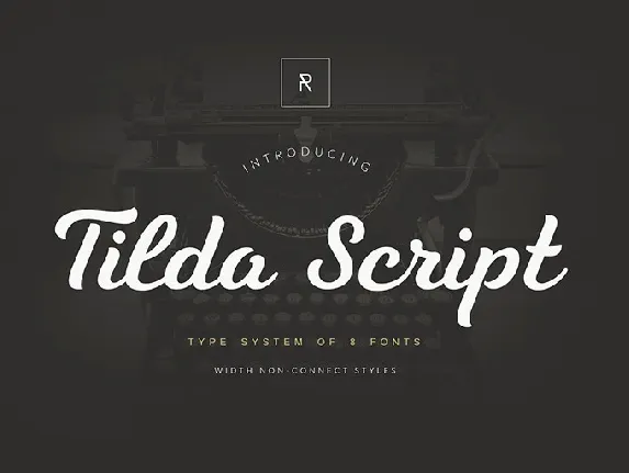 Tilda Script font