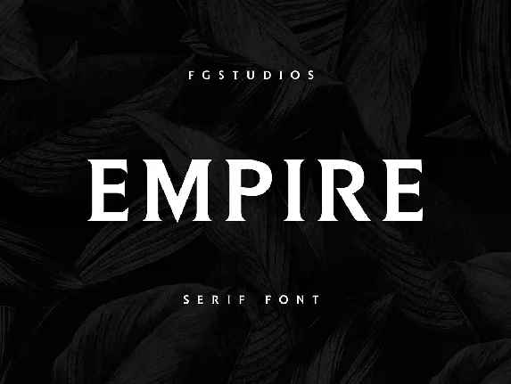 Empire font