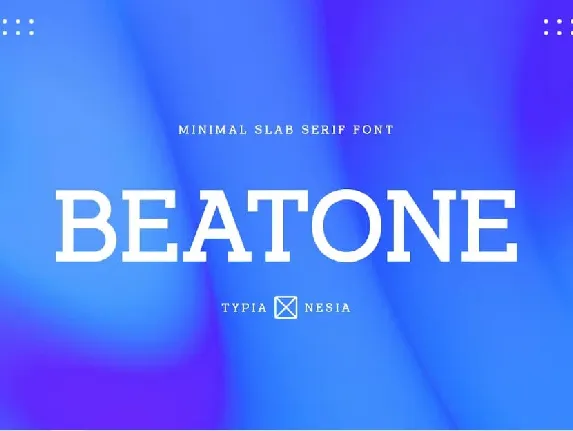 Beatone font