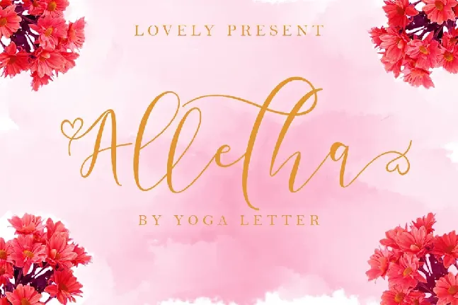 Alletha font