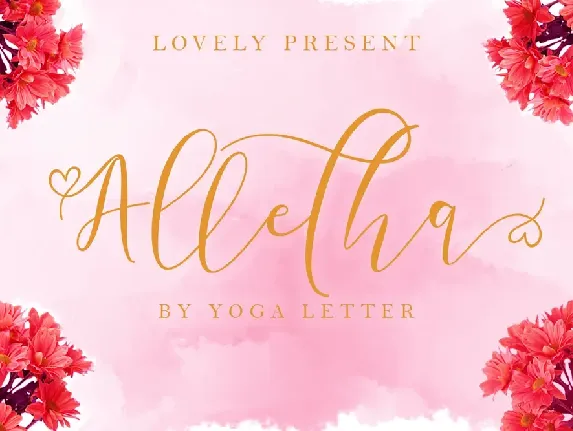 Alletha font