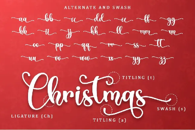 Christmas Cheer - Personal Use font