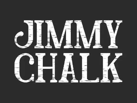 Jimmy Chalk Demo font