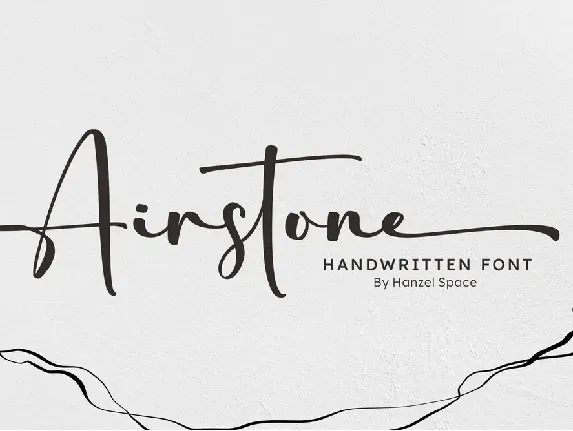 Airstone font