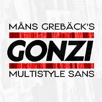 Gonzi PERSONAL USE font