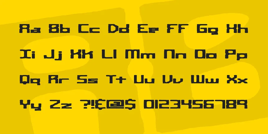 Square Route font