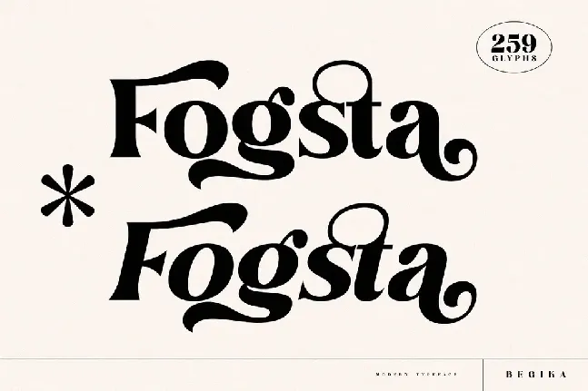 Fogsta font