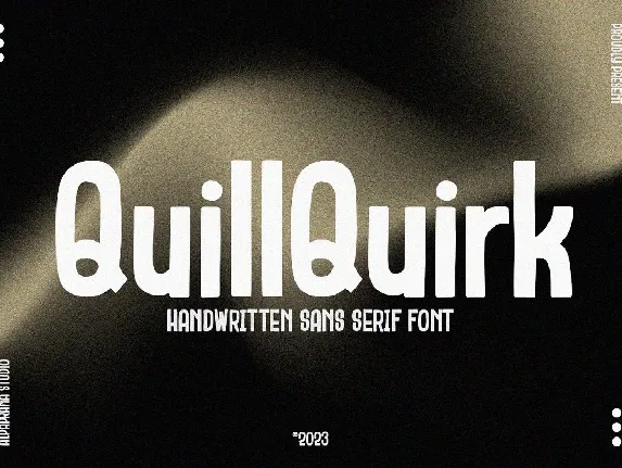 Quill Quirk font