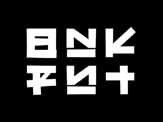 Bankay font