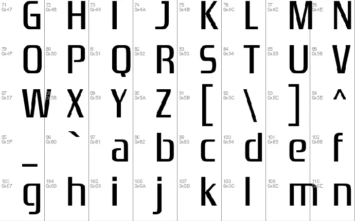 Zrnic font