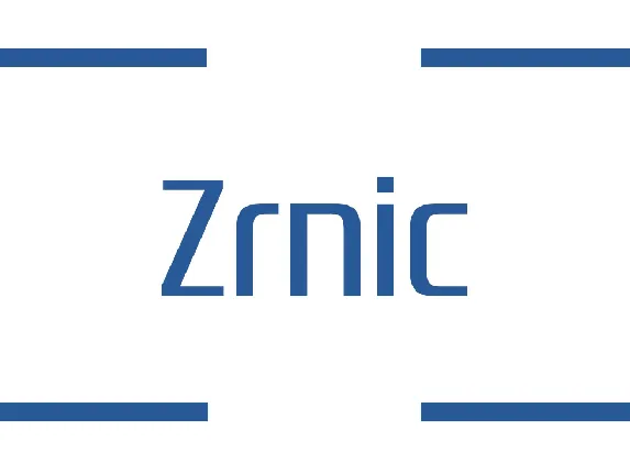 Zrnic font