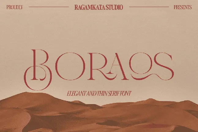 Boraos DEMO font