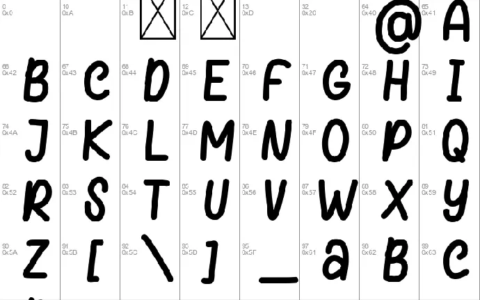 Blassome font