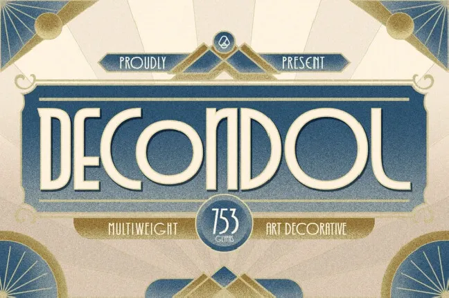 Decondol font