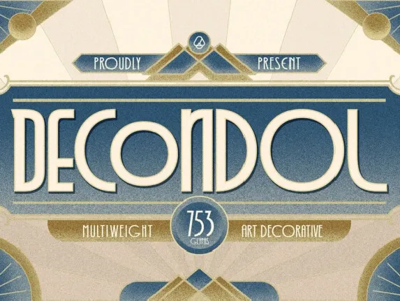 Decondol font