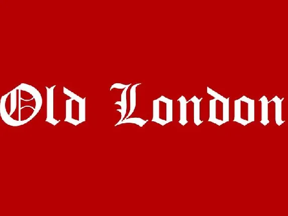 Old London font