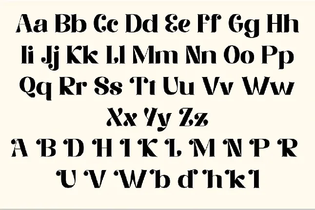 Merdian font