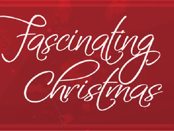 Fascinating Christmas font