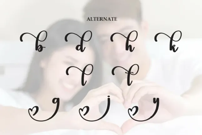 Hubby Script font