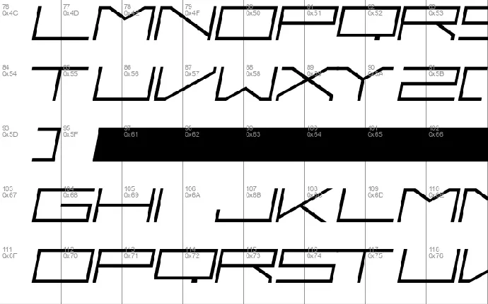 Ridge font