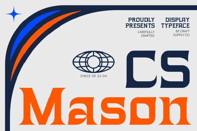 CS Mason font