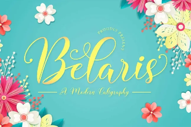 Belaris Modern font