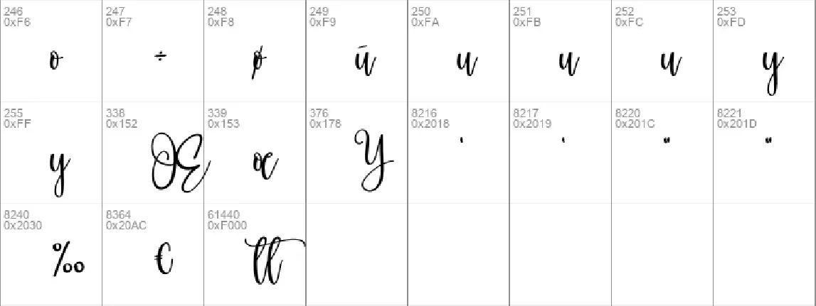 Freshtea font