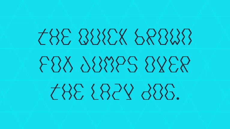 Hexcore font