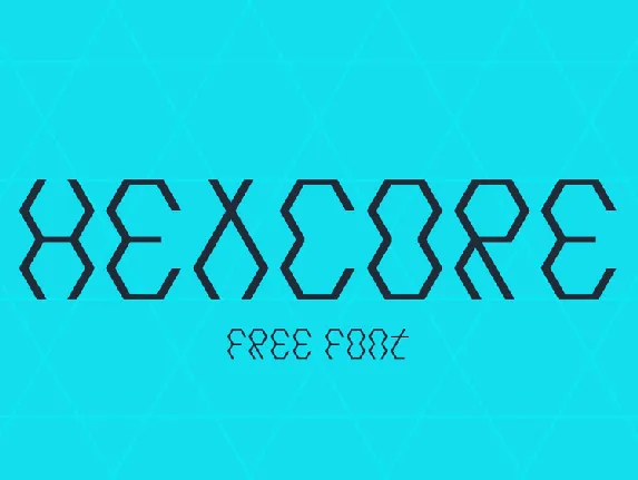 Hexcore font