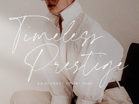 Timeless Prestige font