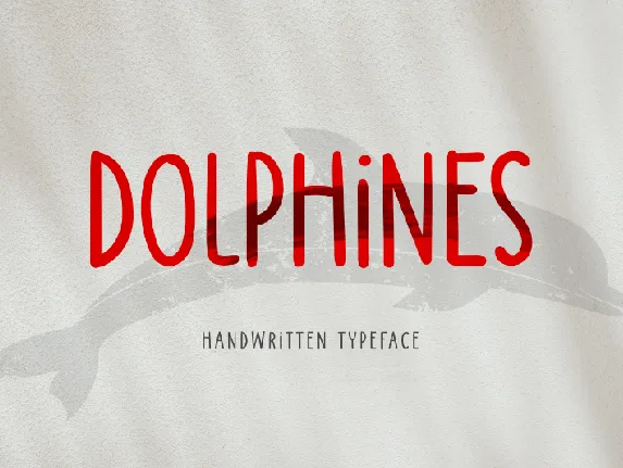 Dolphines font