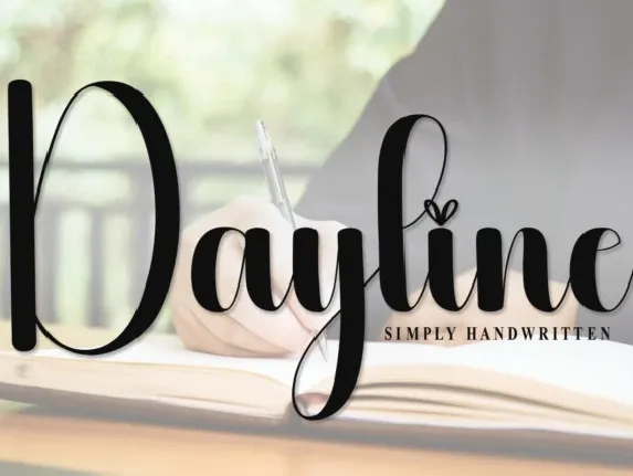 Dayline Script font