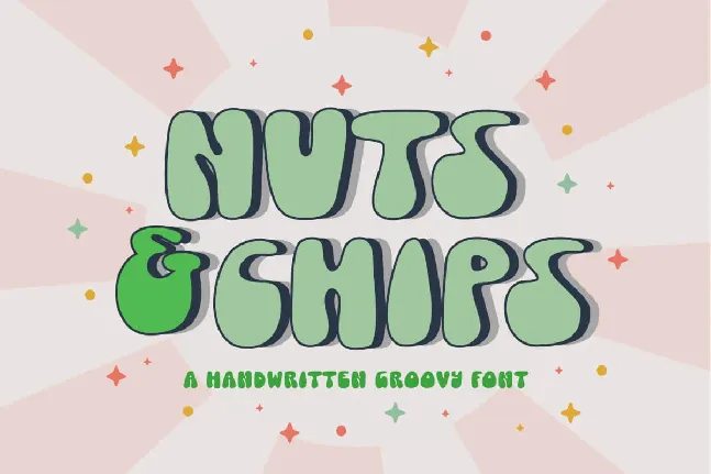 Nuts & Chips font