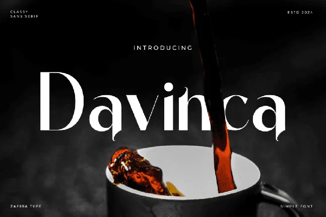 Davinca font