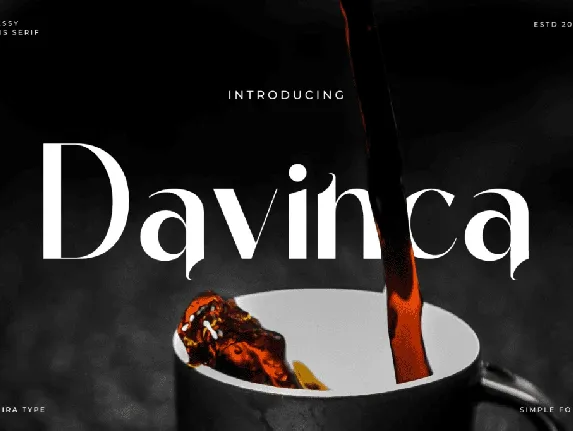 Davinca font